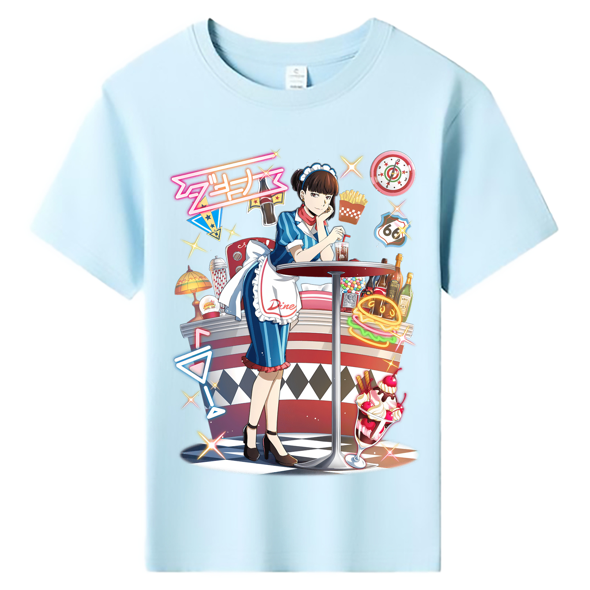 （画像用） 文豪ストレイドッグス Bungo Stray Dogs 綿100％キッズTシャツ（フロントプリント）